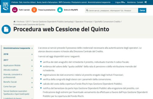 Cessione Del Quinto Inps – Come Richiederla